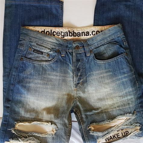 vintage dolce gabbana denim|Dolce and Gabbana Vintage Jeans .